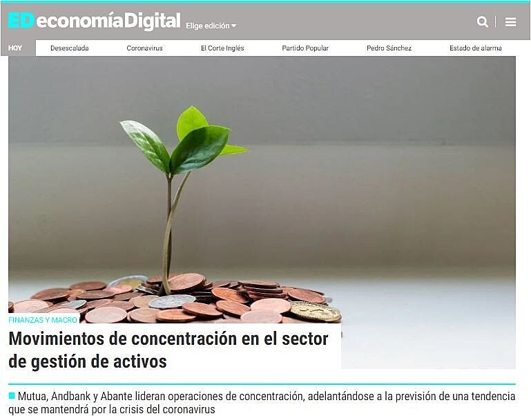 Movimientos de concentracin en el sector de gestin de activos